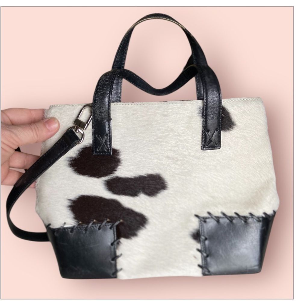 Vintage Cole Haan Cowhide Purse, Limited Edition, Rare, Excellent Condition